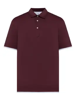 Brunello Cucinelli: Двухцветное поло 
