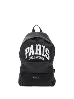 Balenciaga Pre-Owned: Чёрный рюкзак 