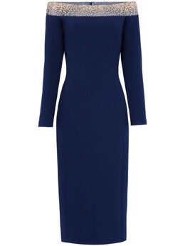Jenny Packham: Синее платье 