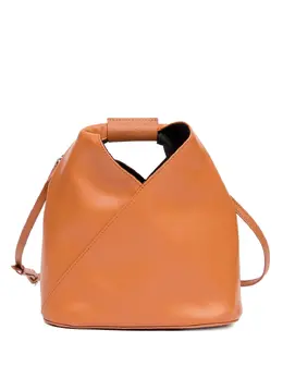 MM6 Maison Margiela: Оранжевая сумка через плечо 