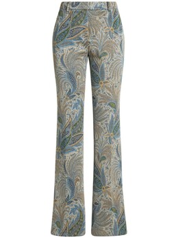 Etro: Жаккардовые брюки 