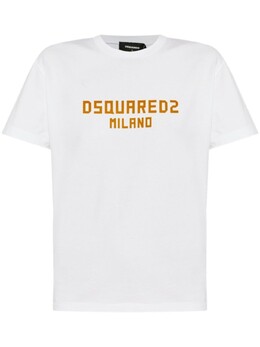 Dsquared2: Белая футболка 