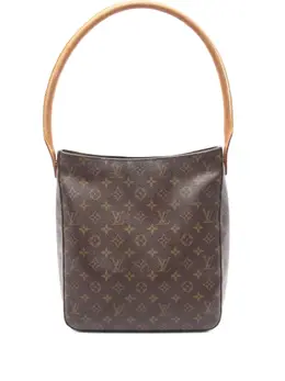 Louis Vuitton Pre-Owned: Коричневая сумка 
