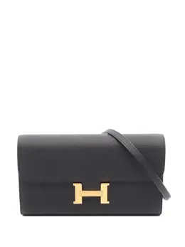 Hermès Pre-Owned: Чёрная сумка 