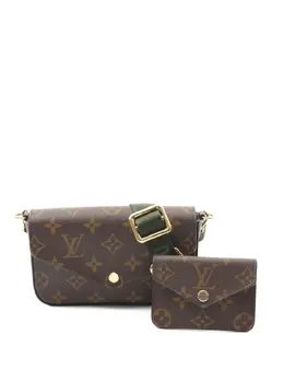 Louis Vuitton Pre-Owned: Коричневая сумка 