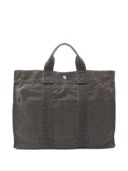 Hermès Pre-Owned: Тёмная сумка-шоппер 