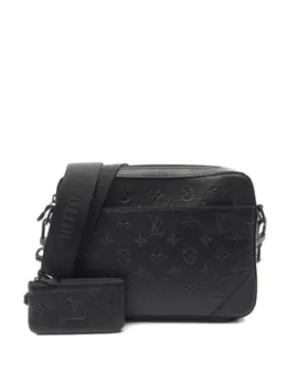 Louis Vuitton Pre-Owned: Чёрная сумка 