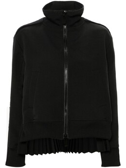 Sacai: Чёрная куртка 