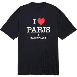 Balenciaga: Платье с коротким рукавом 