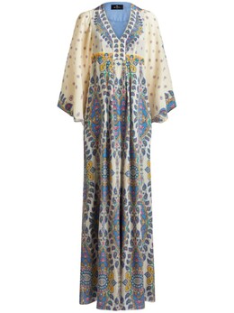 Etro: Длинное платье 