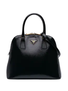 Prada Pre-Owned: Голубая сумка 