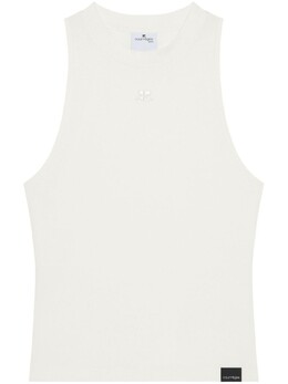 Courreges: Топ без рукава 