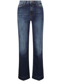 7 For All Mankind: Прямые джинсы 