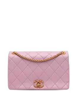 CHANEL Pre-Owned: Розовая сумка 