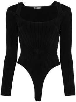 MUGLER: Трикотажный комбинезон 