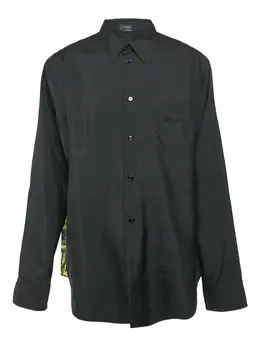 Versace Pre-Owned: Рубашка в сетку 