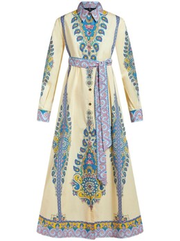 Etro: Платье-рубашка 