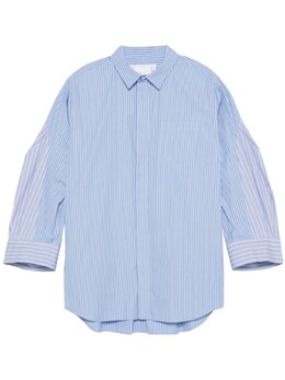 Sacai: Рубашка в полоску 