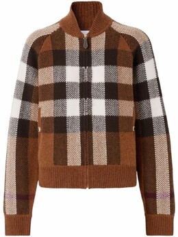 Burberry: Куртка в клетку 