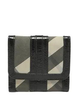 Burberry Pre-Owned: Чёрный кошелёк 