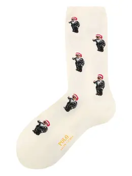 Polo Ralph Lauren: Белые носки 