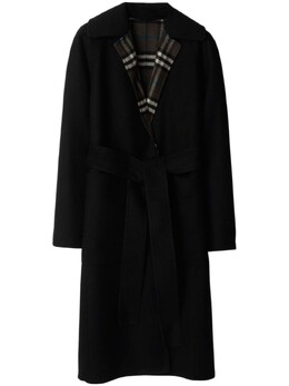 Burberry: Пальто-халат 
