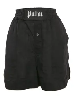 Palm Angels: Льняные шорты 
