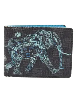 Louis Vuitton Pre-Owned: Кошелёк с принтом 