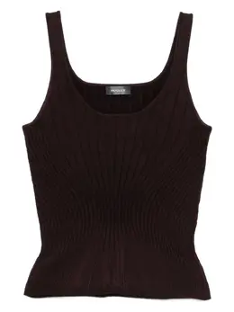 Mugler: Фиолетовый топ 
