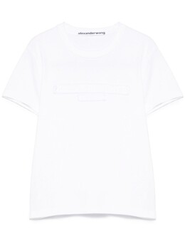 Alexander Wang: Белая футболка 