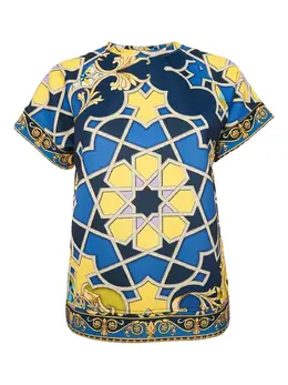 Versace Pre-Owned: Топ с принтом 