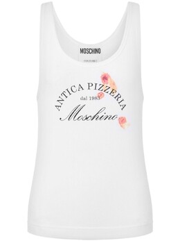 Moschino: Топ с надписями 