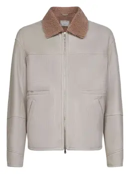 Brunello Cucinelli: Куртка в полоску 