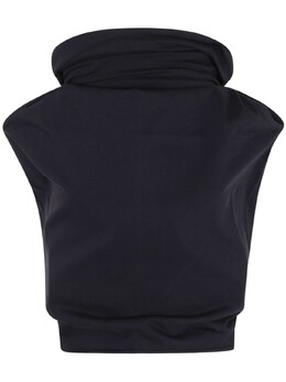 Rick Owens: Топ с воротником 