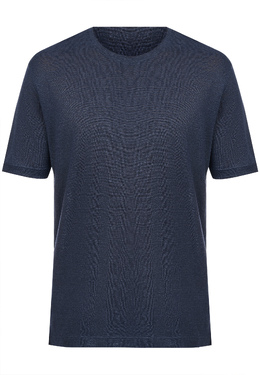 CORNELIANI: Синяя футболка 