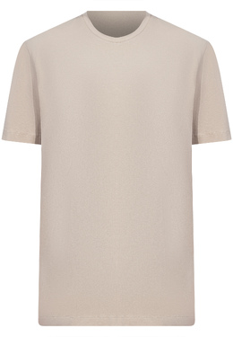 CORNELIANI: Бежевая футболка 