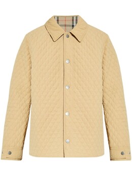 Burberry: Стёганые куртка 