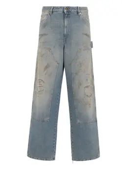 Golden Goose: Рваные джинсы 