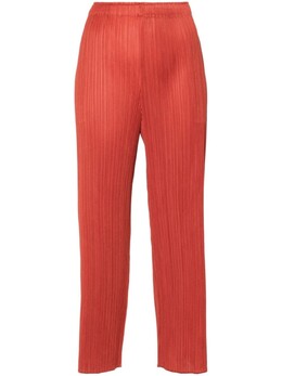 Pleats Please Issey Miyake: Прямые брюки 