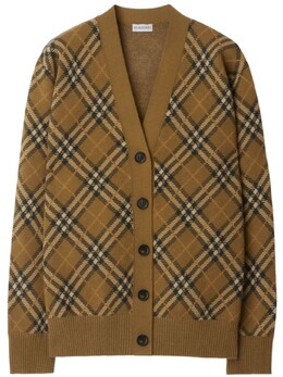 Burberry: Кардиган из шерсти 