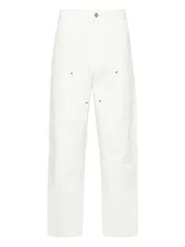 Carhartt WIP: Белые брюки 