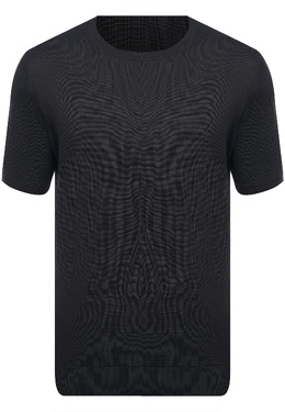 CORNELIANI: Чёрная футболка 