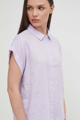 United Colors Of Benetton: Льняная рубашка 