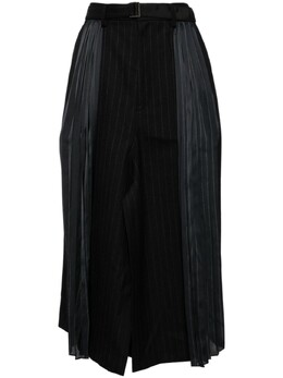 Sacai: Чёрная юбка 