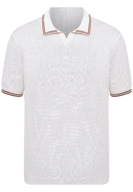 CORNELIANI: Белая футболка 