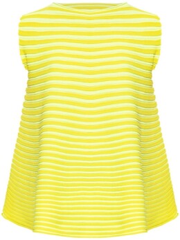 Pleats Please Issey Miyake: Футболка в полоску 