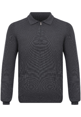 CORNELIANI: Серая футболка 