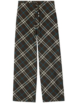 Burberry: Брюки в клетку 