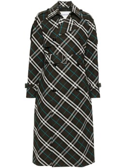 Burberry: Плащ в клетку 