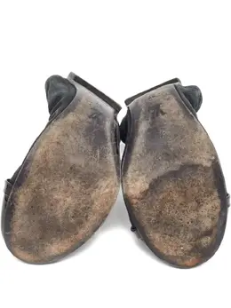 Louis Vuitton Pre-Owned: Чёрные балетки 